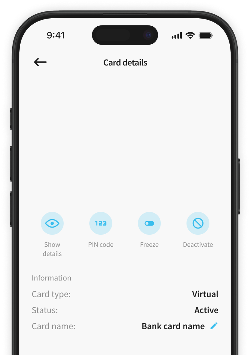 Payment Cards Phone
